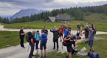 Außendiensttreffen in den Bergen