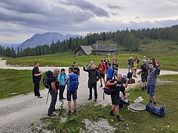 Außendiensttreffen in den Bergen