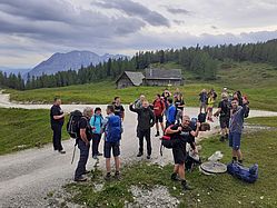 Außendiensttreffen in den Bergen